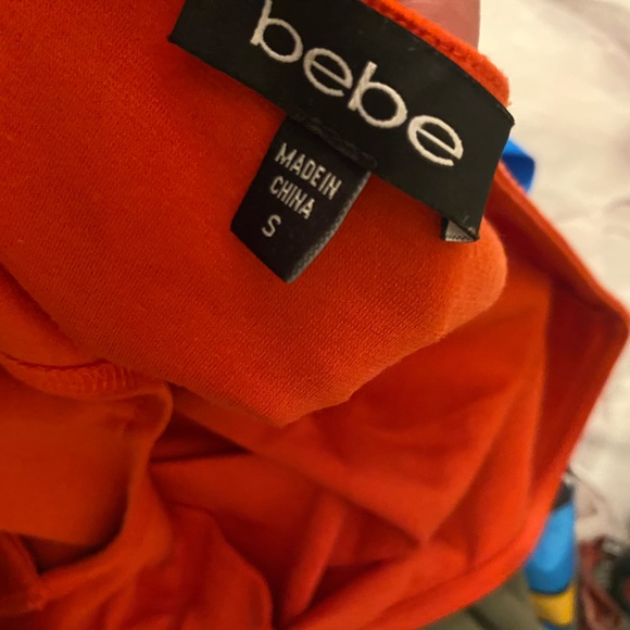 Bebe orange dress S - Picture 4 of 4